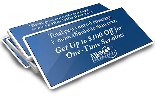 Total pest control coverage is more affordable than ever get up to $100 off for one time services AIPM